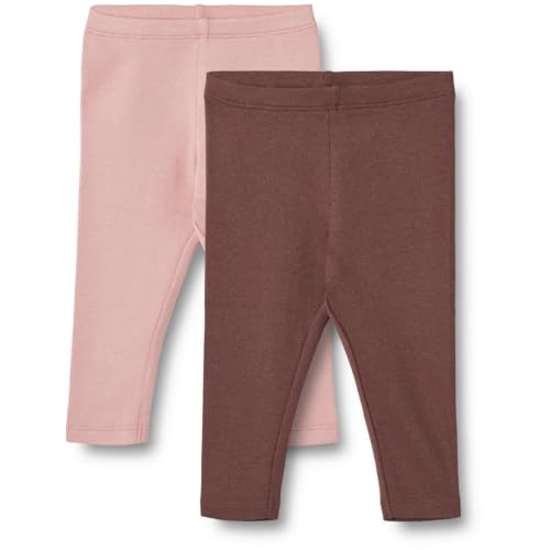 Wheat Mädchen 2er Pack Rib Leggings Maddy Doppelpack - Rose Frost Eggplant - 80/12m Wheat Mädchen 2er Pack Rib Leggings Maddy Doppelpack - Rose Frost Eggplant - 80/12m von Wheat