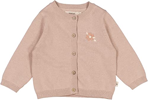 Wheat Mädchen Baby Kleinkind Strickjacke Suzy mit Handstickerei 100% Biobaumwolle Öko Tex Standard 100 von Wheat