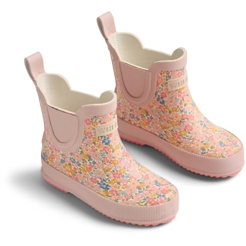 Wheat Mädchen Gummistiefel Kinder Beta Wasserdicht - Multi Flowers, Größe 26 von Wheat