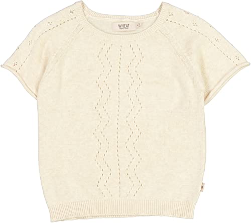 Wheat Mädchen Kinder Strickoberteil Bella 100% Biobaumwolle Öko Tex Standard 100 von Wheat