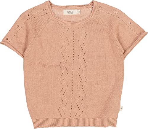 Wheat Mädchen Kinder Strickoberteil Bella 100% Biobaumwolle Öko Tex Standard 100 von Wheat