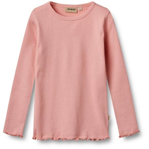 Wheat Mädchen Rib T-Shirt Langarm Ida GOTS Zertifiziert von Wheat