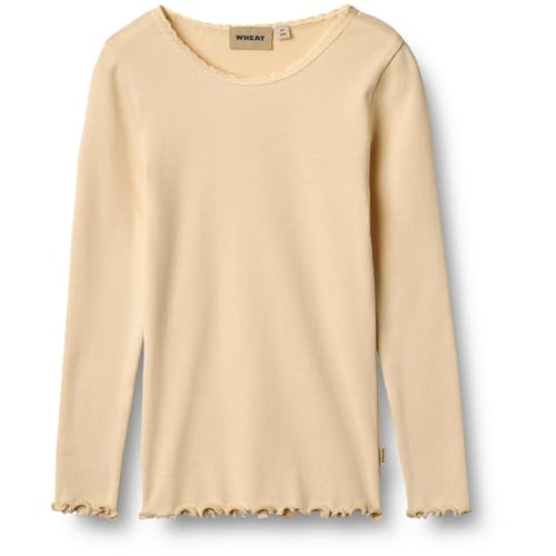 Wheat Mädchen Rib T-Shirt Langarm Reese Oeko-Tex Standard von Wheat