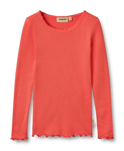 Wheat Mädchen Rib T-Shirt Langarm Reese Oeko-Tex von Wheat