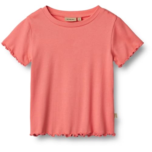Wheat Mädchen Rib T-Shirt S/S Irene Oeko-Tex Standard von Wheat
