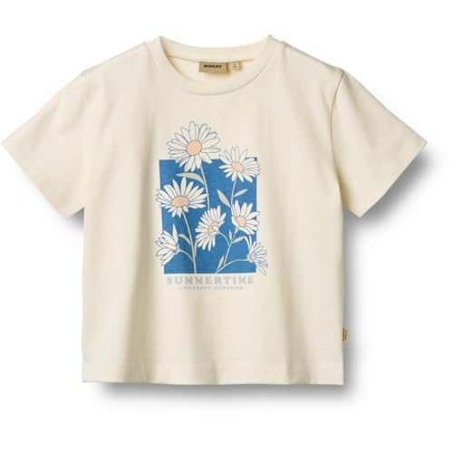 Wheat Mädchen T-Shirt S/S Print Mirsa GOTS Zertifiziert von Wheat