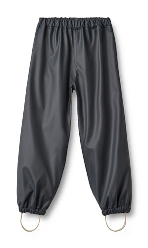 Wheat Regenhose Olo Hose Unisex GRS recycelt Wasserdicht Winddicht, Ink, 110/5y von Wheat