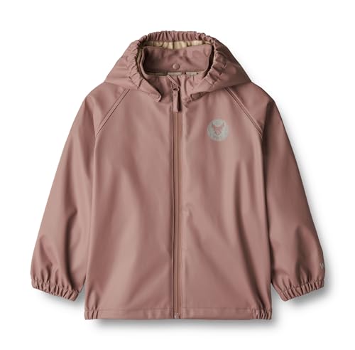 Wheat Regenjacke Chardy Jacke Mädchen GRS recycelt Wasserdicht Winddicht, Dusty Lilac, 92/2y von Wheat