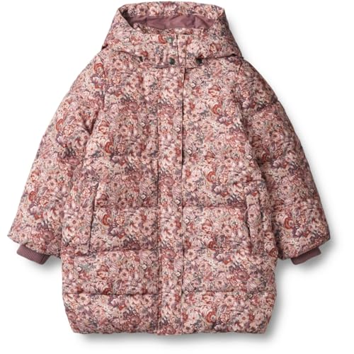 Wheat Steppmantel Puffer Winter Mantel Yrsa Junior Größen Mädchen 100% recyceltes Poleyster Öko Tex Standard Wasserabweisend, Atmungsaktiv, Windabweisend Öko Tex Standard, Flowers In Plenty, 122/7y von Wheat