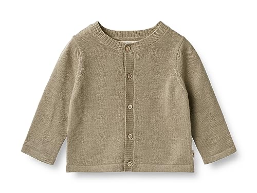 Wheat Strickjacke Jacke Sølve Baby Kleinkind Größen Unisex Jungen und Mädchen 100% weiche Merino Wolle Öko Tex Standard von Wheat