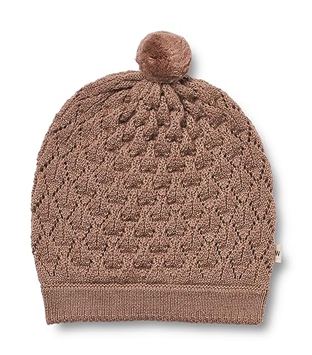 Wheat Strickmütze Mütze Beanie Ezel Junior Größen Mädchen 100% weiche Merino Wolle Öko Tex Standard von Wheat