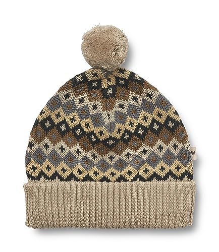 Wheat Strickmütze Mütze Beanie Nolo Junior Größen Unisex Jungen und Mädchen 100% Bio-Baumwolle Öko Tex Standard von Wheat