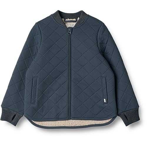 Wheat Thermo Jacke Benni Junior Größen Unisex Jungen und Mädchen 100% recyceltes Poleyster Öko Tex Standard Wasserabweisend, Atmungsaktiv, Windabweisend Öko Tex Standard von Wheat