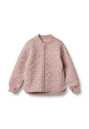 Wheat Thermo Jacke Loui Mädchen GRS recycelt Atmungsaktiv Wasserabweisend, Powder Flower Meadow, 110/5y von Wheat