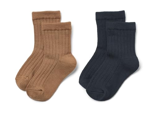 Wheat Unisex 2 pk Wolle Rib Socken Vilde von Wheat