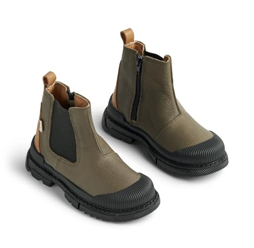 Wheat Unisex Chelsea Winterschuh Saida Tex Wasserdicht-Atmungsaktiv gefüttert und warm Leder von Wheat
