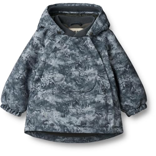 Wheat Unisex Jacke Skijacke Winterjacke Sascha Tech GRS zertifiziert Wasserdicht Atmungsaktiv Winddicht, Jungen, Landscape, 92 von Wheat