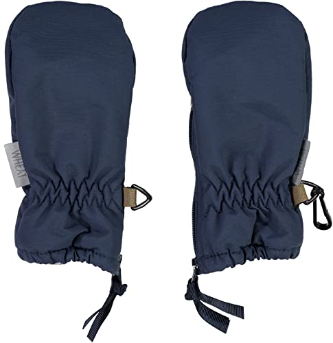 Wheat Unisex Kids Handschuh Mittens Zipper Tech, Sea Storm, XS / 0-6mth von Wheat