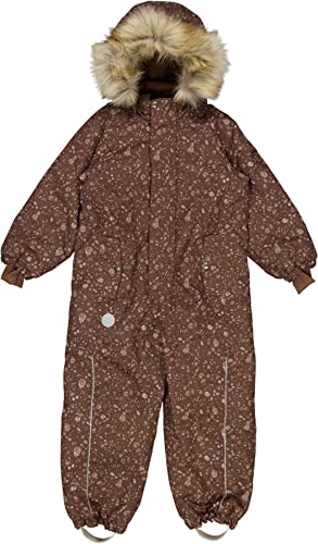 Wheat Unisex Kids Snow Schneeanzug Skianzug Overall Moe Tech Snowsuit, Cone and Flowers, 122/7y von Wheat