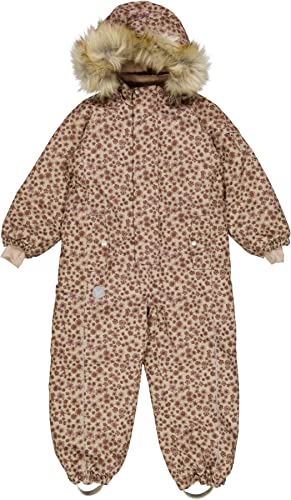 Wheat Unisex Kids Snow Schneeanzug Skianzug Overall Moe Tech Snowsuit, Winter Blush Flowers, 104/4y von Wheat