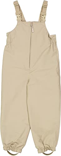 Wheat Unisex Kinder Outdoor Mit Latz Robin Technical - 100% Wasserdicht Regenhose, Gravel, 116/6y EU von Wheat