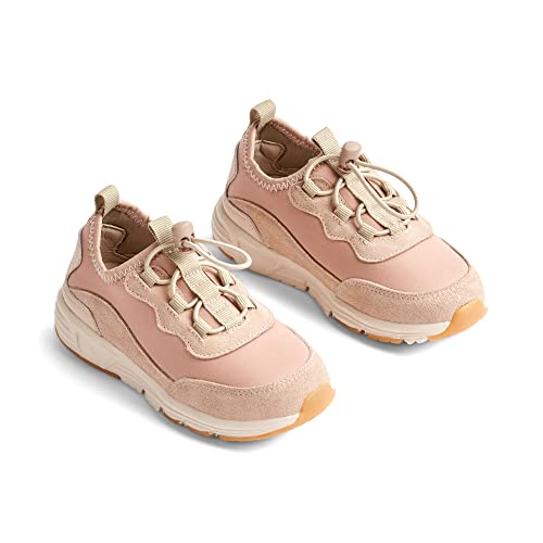 Wheat | Unisex Kinder Turnschuh, Sneaker Arta Slip-on mit Speedlace Schnürung & Dämpfung | Beige Rose von Wheat