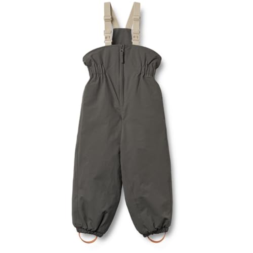 Wheat Unisex Schneehose - Skihose Sal Tech - GRS Zertifiziert - Wasserdicht - Atmungsaktiv - Winddicht, 98/3y, Raven von Wheat
