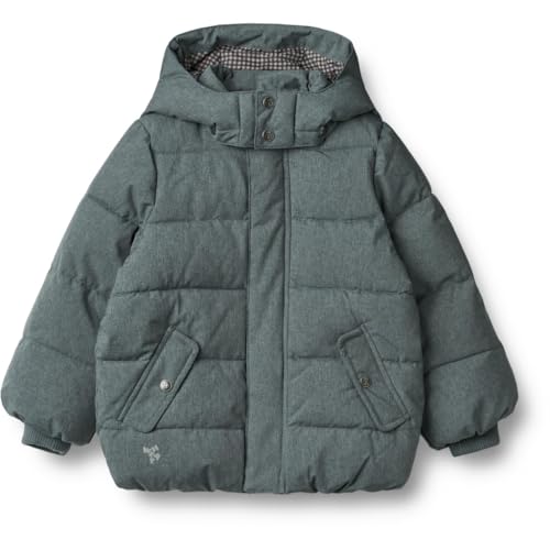 Wheat Unisex Steppjacke Winterjacke Gael GRS zertifiziert Atmungsaktiv Wasserabweisend, Mädchen, Ink Melange, 122 von Wheat