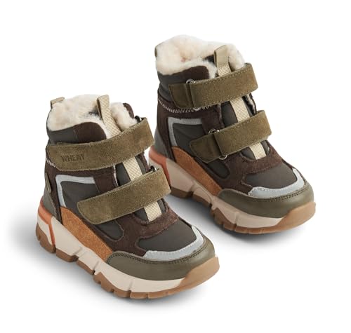 Wheat Unisex Winterschuh Kinderschuh Lucka Tex Wasserdicht-Atmungsaktiv gefüttert und warm Leder von Wheat