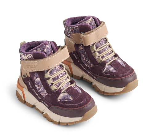 Wheat Unisex Winterschuh Kinderschuh Muni Tex Wasserdicht-Atmungsaktiv gefüttert und warm Leder von Wheat