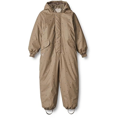 Wheat Winter-Overall Schneeanzug Thermo Ludo Junior Größen Unisex Jungen und Mädchen (dry grey houses, 116/6y) von Wheat