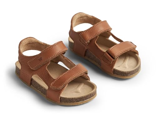 Wheat - Zehenfreie Kork-Sandale Corey - Unisex - echtes Leder von Wheat