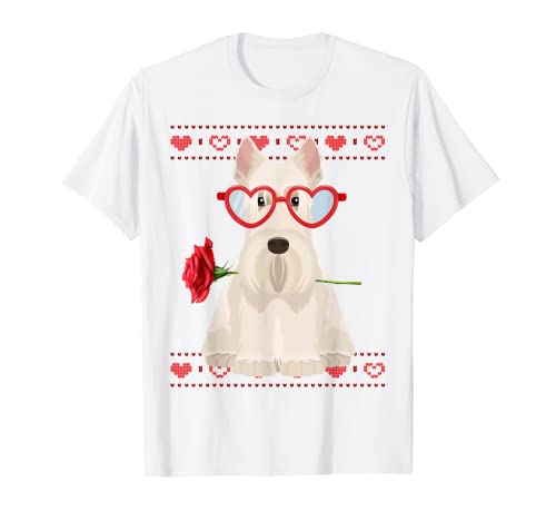 Scottish Terrier Valentinstag Outfit für Damen & Valentinstag T-Shirt Scottish Terrier Valentinstag Outfit für Damen & Valentinstag T-Shirt von Wheaten Scottie Dog Owner Valentines Kids Ideas