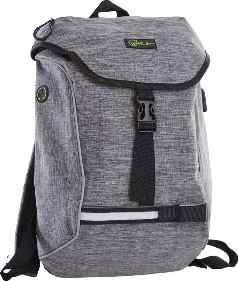 Wheel-Bee Sportrucksack Wheel Bee BACKPACK City Lights - two tone Grey KEINE FARBE Wheel-Bee Sportrucksack Wheel Bee BACKPACK City Lights - two tone Grey KEINE FARBE von Wheel-Bee