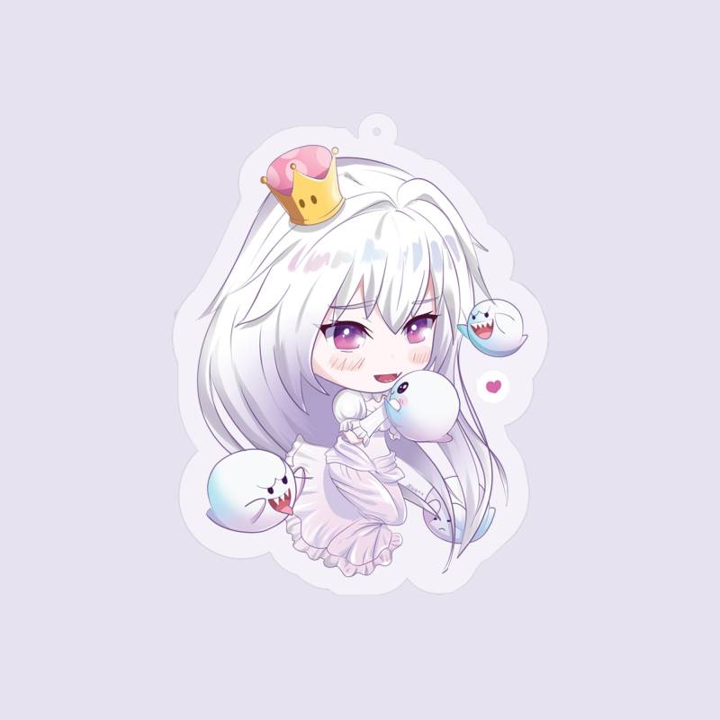 Boosette Schlüsselanhänger Chibi Nintendo Gamer Zubehör Boosette Schlüsselanhänger Chibi Nintendo Gamer Zubehör von WhelpyArt
