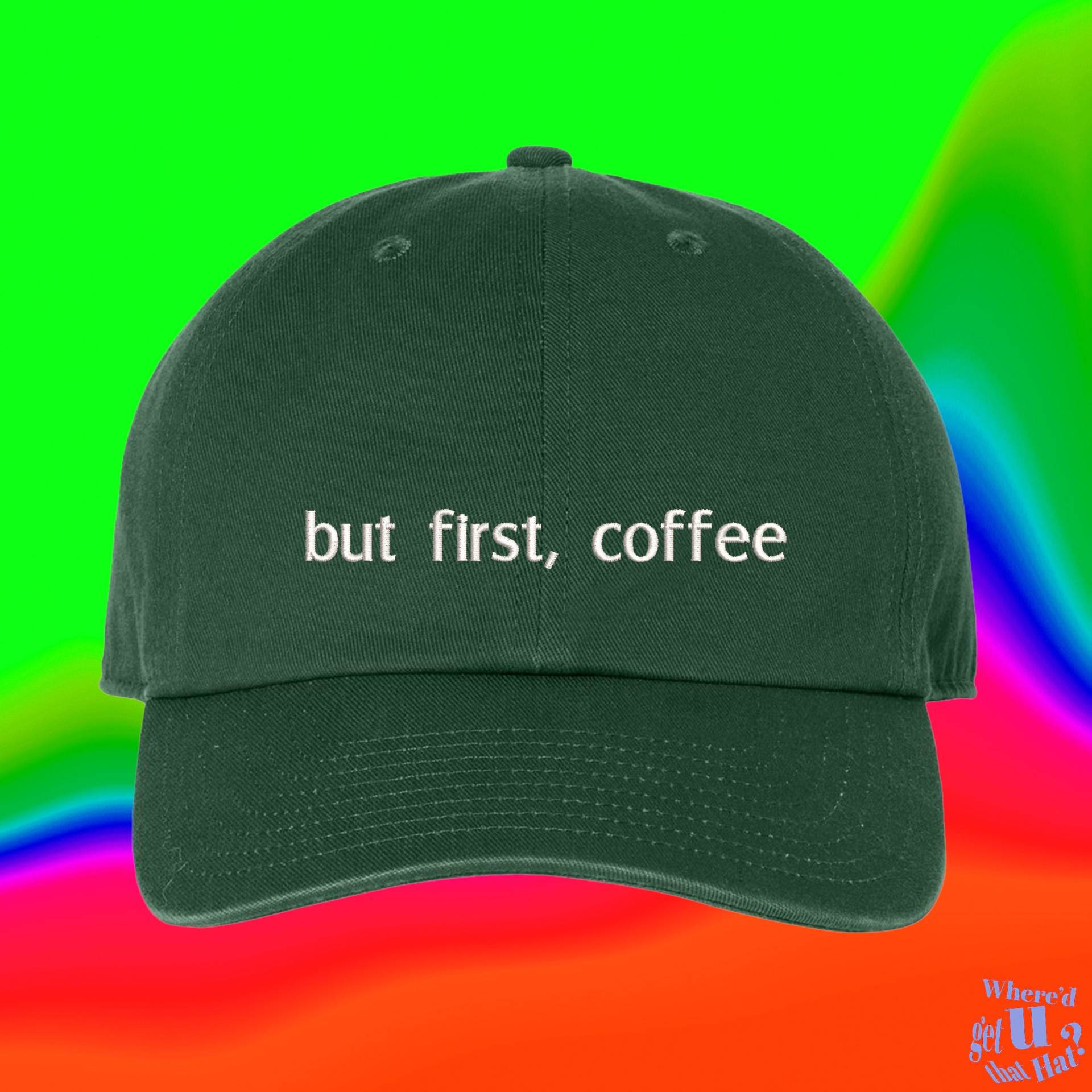 Aber Erster Kaffee Hut | Geschenk Kaffee-Liebhaber-Geschenke von WheredUGetThatHat