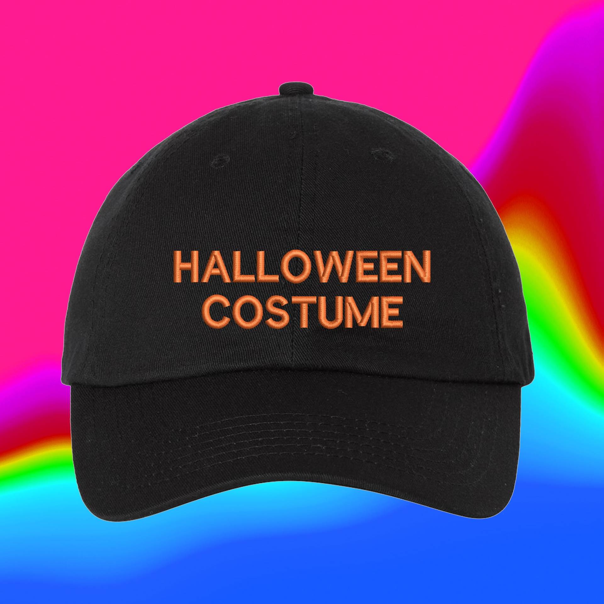 Halloween-Kostüm-Hut | Benutzerdefinierte Farbverstellbare Gestickte Dad-Hut von WheredUGetThatHat
