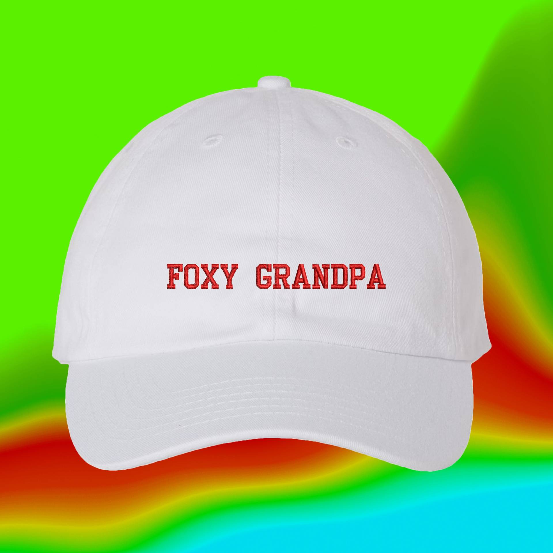 Opa Hut | Vatertagsmütze Papa Geschenke Für Number One Dad Benutzerdefinierte Farbverstellbare Gestickte Dad-Hut von WheredUGetThatHat