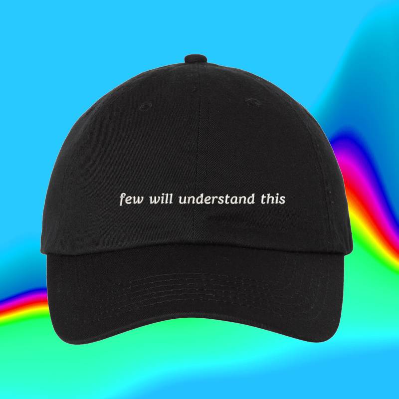 Nur Wenige Werden Verstehen Hut Programmierer Tech Coder Genius Wissenschaft Geschenk Fintech Bro Missverstanden Einstellbare Gestickte Dad-Hut von WheredUGetThatHat