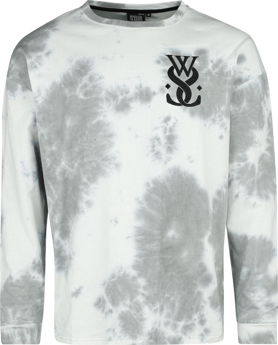 While She Sleeps EMP Signature Collection - Oversize Langarmshirt weiß grau in XXL While She Sleeps EMP Signature Collection - Oversize Langarmshirt weiß grau in XXL von While She Sleeps