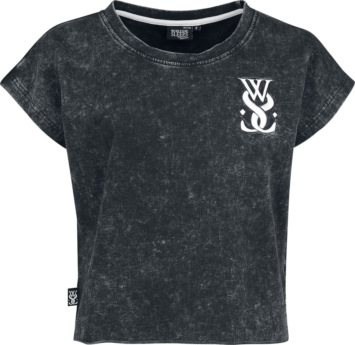 While She Sleeps T-Shirt - EMP Signature Collection - XS bis 3XL - für Damen - Größe L - grau  - EMP exklusives Merchandise! von While She Sleeps