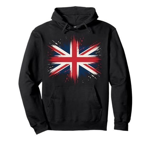 Union Jack Vintage UK Flagge Britische Kinder Jungen Mädchen Frauen Männer Pullover Hoodie Union Jack Vintage UK Flagge Britische Kinder Jungen Mädchen Frauen Männer Pullover Hoodie von Whimsical Vintage UK Flag 2025 Celebration Kids