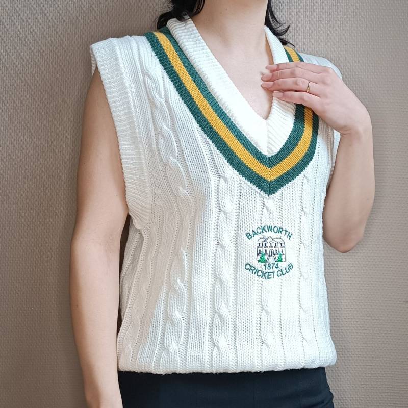 Vintage Pullunder Preppy 90Er von WhimsicalSecondHand