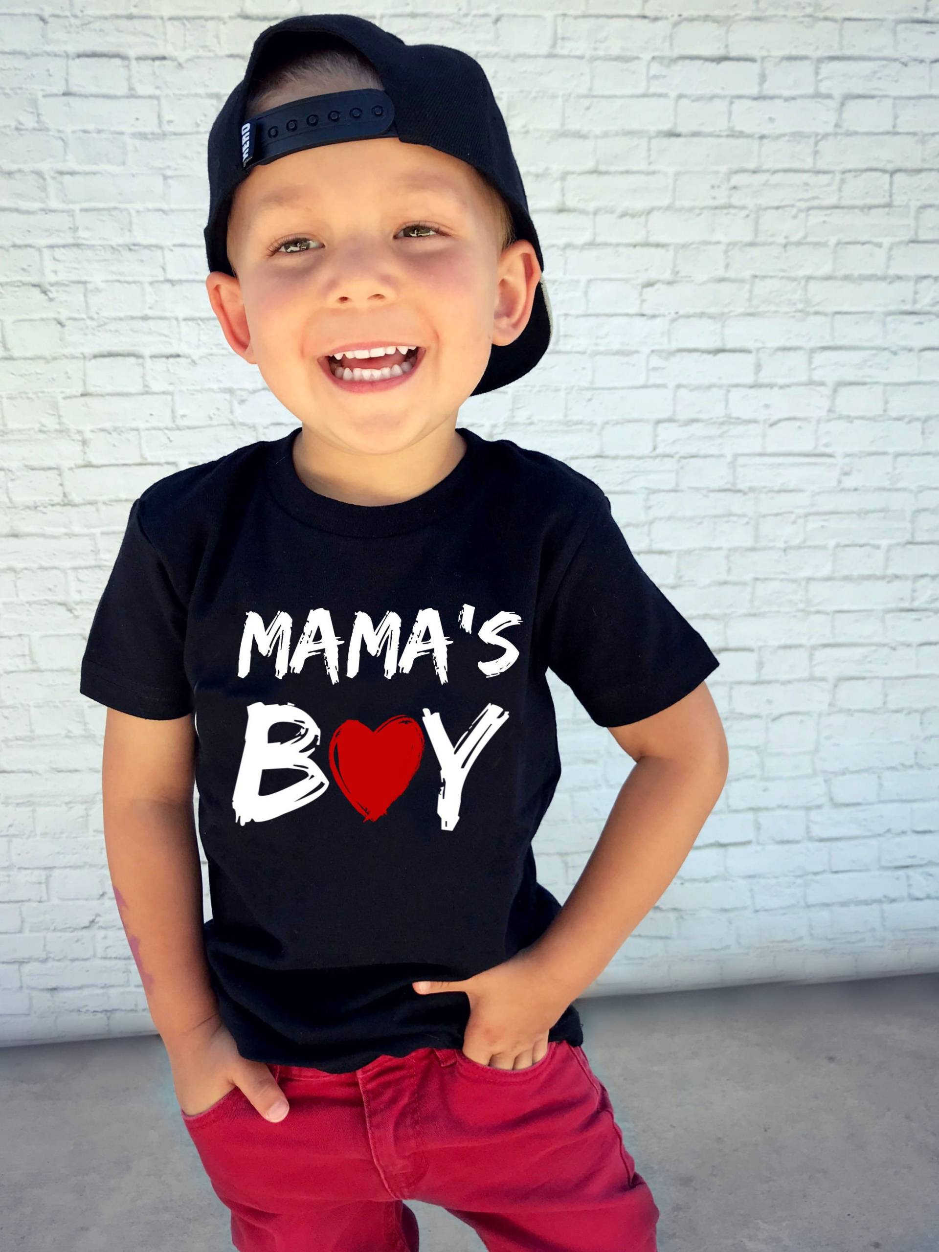 Valentine Shirt - Valentinstag Kleinkind Jungen Valentine Shirt Mamas Junge Valentines von Whimsybabycompany