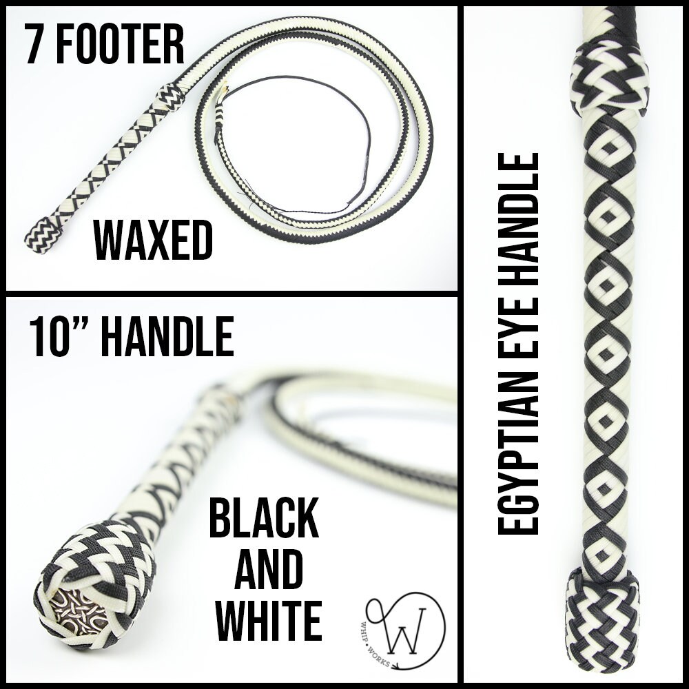 Spezialanfertigung Paracord Bullwhip, 3, 5 M Lang Mit 16 Zöpfen Spezialanfertigung Paracord Bullwhip, 3, 5 M Lang Mit 16 Zöpfen von WhipWorks