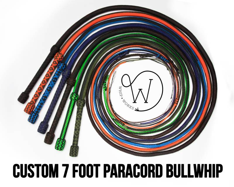 Super 2, 1 Meter Lange Ochsenpeitsche Aus Paracord Super 2, 1 Meter Lange Ochsenpeitsche Aus Paracord von WhipWorks