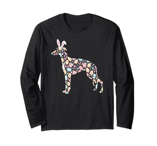 Whippet Bunny Osterei Ostern Tag Damen Herren Kinder Langarmshirt Whippet Bunny Osterei Ostern Tag Damen Herren Kinder Langarmshirt von Whippet Dog Lover Easter Day Eggs Bunny Costume