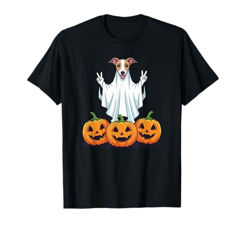 Lustiges Whippet Ghost Pumpkin Boo Halloween Kinder Herren Damen T-Shirt Lustiges Whippet Ghost Pumpkin Boo Halloween Kinder Herren Damen T-Shirt von Whippet Dog Lovers Halloween Ghost Pumpkin Outfits