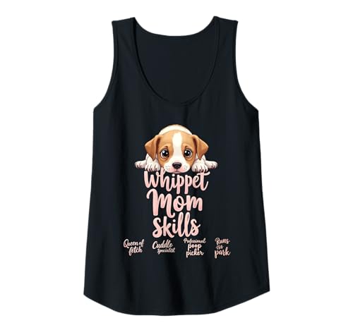 Damen Lustiges Whippet Mom Dog Whippet Mama Humor Zitat Tank Top Damen Lustiges Whippet Mom Dog Whippet Mama Humor Zitat Tank Top von Whippet Fun Designs