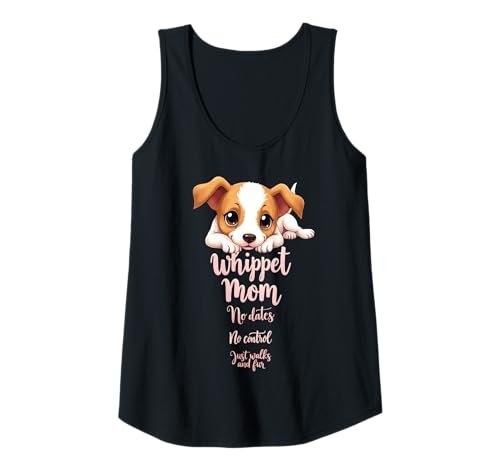 Damen Lustiges Whippet Mom Dog Whippet Mama Humor Zitat Tank Top Damen Lustiges Whippet Mom Dog Whippet Mama Humor Zitat Tank Top von Whippet Fun Designs